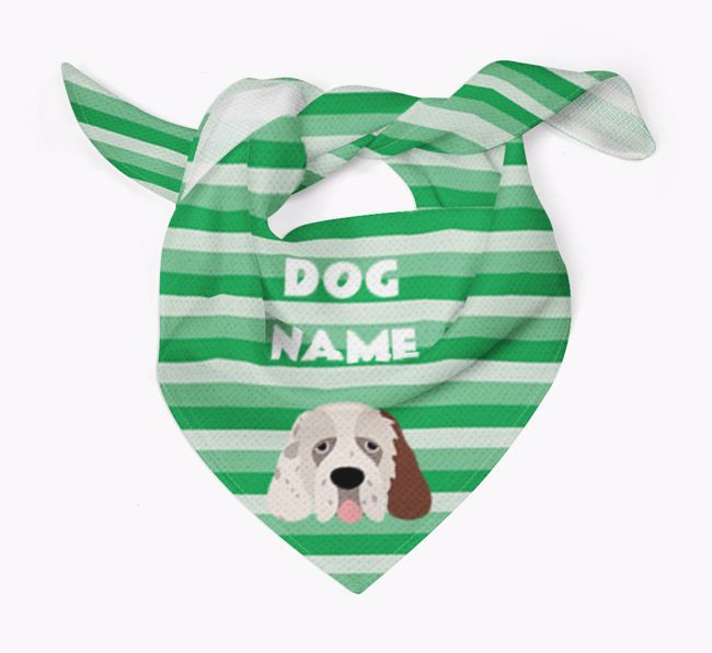 Personalized 'Stripes' Bandana for your {breedFullName}